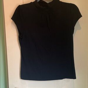 a.n.a Black Short Sleeve Women's Tee